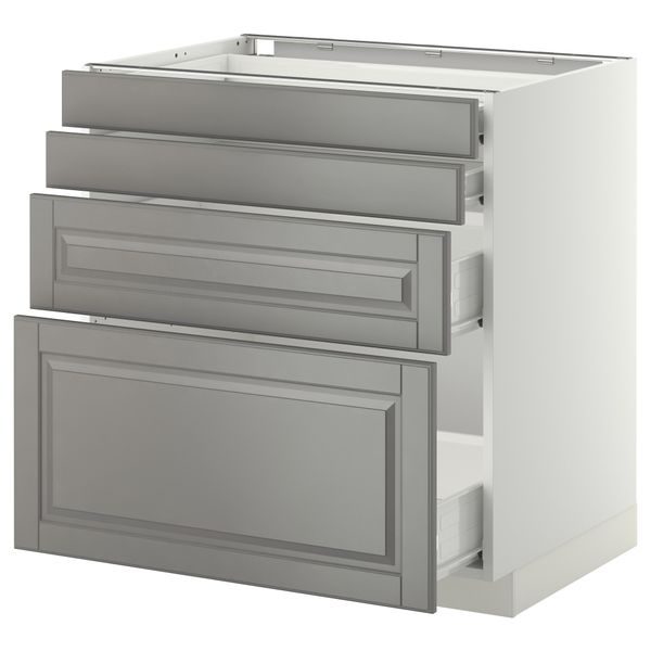 IKEA, вид спереди - схема-чертеж с размерами