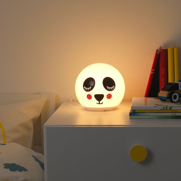Настольная лампа, светодиодная, орнамент «панда» IKEA ÄNGARNA ЭНГАРНА 303.567.44 - фото 4