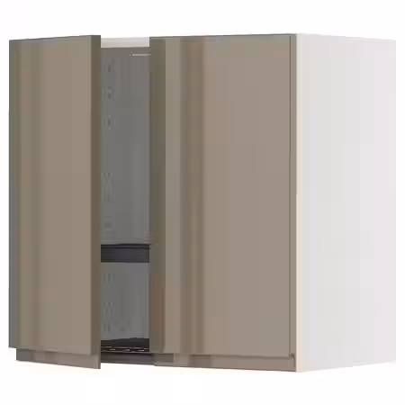 METOD Навесной шкаф с сушилкой/2дверцы