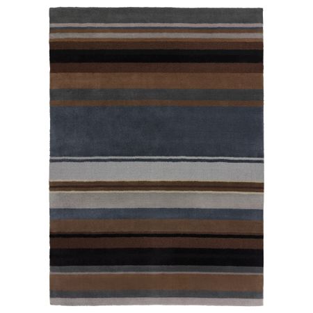 Ковер, короткий ворс СТОКГОЛЬМ, коричневый ручная работа коричневый