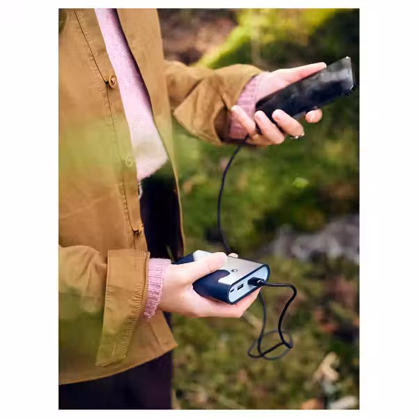 VARMFRONT ВЭРМФРОНТ Дополнительный внешний аккумулятор - темно-синий 10400 mAh - фото 4