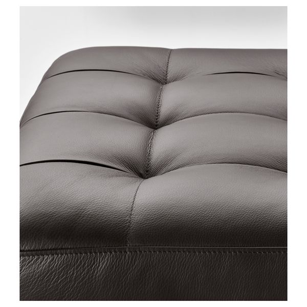 Табурет для ног, темно-коричневый, металл IKEA LANDSKRONA ЛАНДСКРУНА 190.318.17 - фото 6