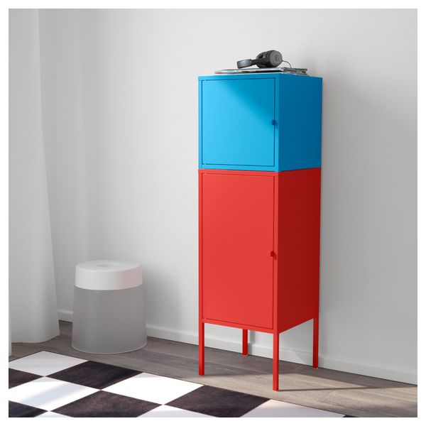 Комбинация для хранения ЛИКСГУЛЬТ, красный, синий (35x117 см) - фото 4
