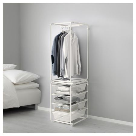 Рама + штанга, сетчатые корзины АЛЬГОТ, белый (174 см)