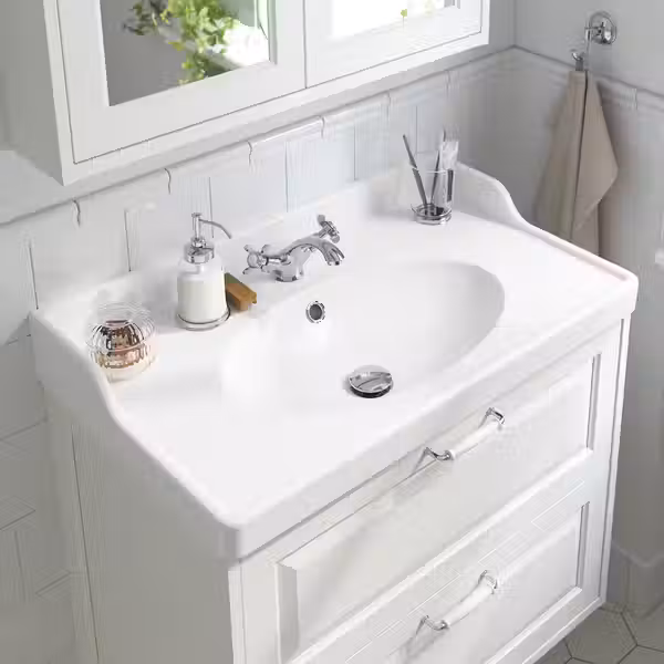 RUNSKÄR Смеситель для раковины - хромированный - схема-чертеж с размерами