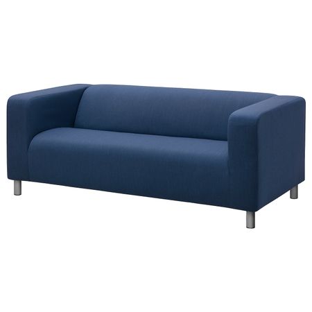 Чехол на 2-местный диван, Висле синий IKEA KLIPPAN КЛИППАН 705.069.92