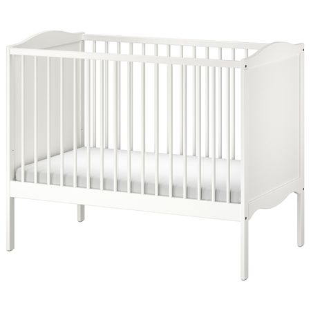 Кроватка детская, белый 60x120 см IKEA SMÅGÖRA СМОГЁРА 904.612.33