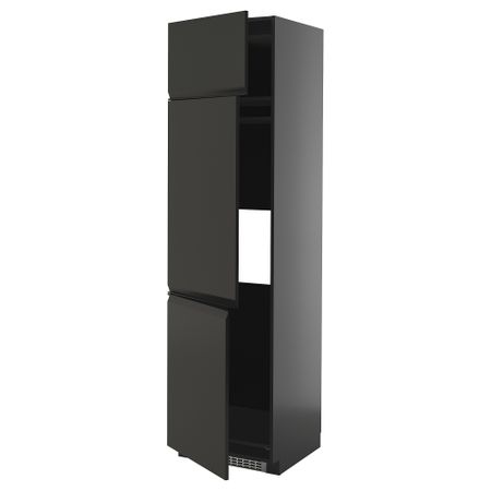 Высокий шкаф для холодильник, морозилки, 3 дверцы IKEA METOD МЕТОД 095.870.58