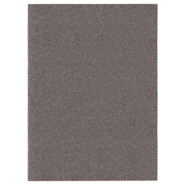 Ковер, длинный ворс, коричневый 170x230 см IKEA ALLERSLEV АЛЛЕРСЛЕВ 803.980.39 - фото 1