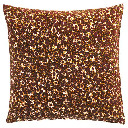 Чехол на подушку, точечный бордовый 50x50 см IKEA DEKORERA ДЕКОРЕРА 904.722.36