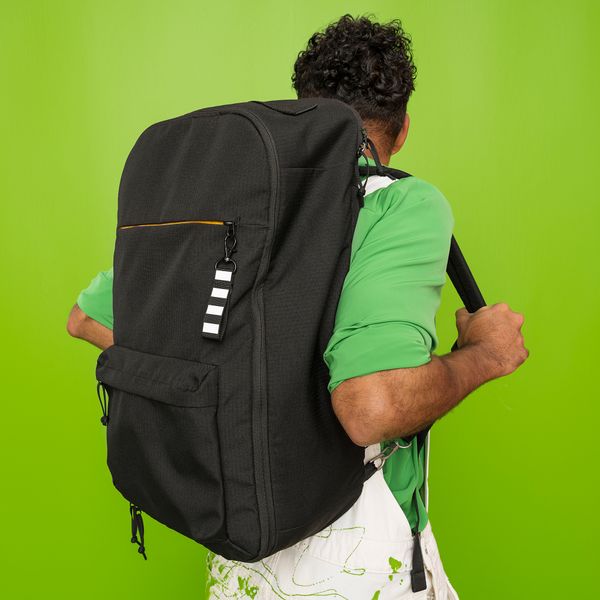 Дорожный рюкзак, черный, 33x17x55 см, 36 л IKEA VÄRLDENS ВЭРЛДЕНС 304.879.19 - фото 5