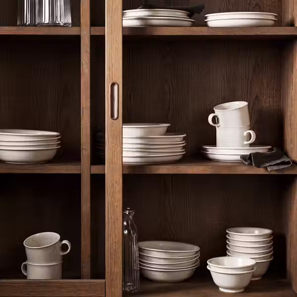 DAGGASTER ДАГГАСТЕР Тарелка глубокая - точечный/светло-бежевый 19 см - фото 5