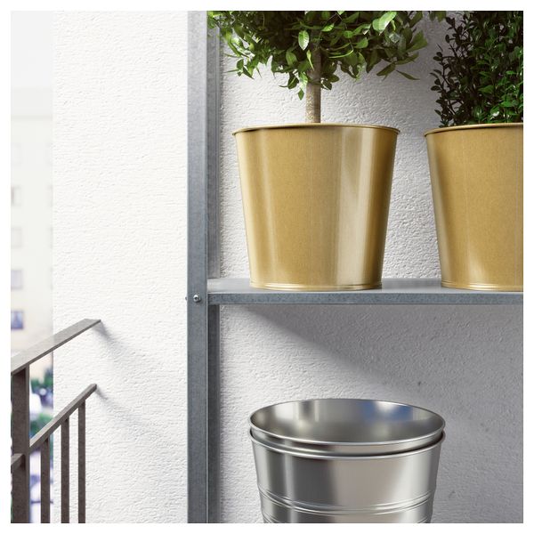 Кашпо ДЭИДЭИ, желтая медь - фото 3