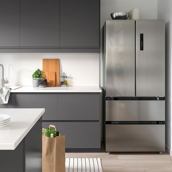 Холодильник, морозильник, 341, 171 л, ИКЕА 700 отдельно стоящий,нержавеющая сталь IKEA VINTERKALL ВИНТЕРКЭЛЛ 604.901.28 - фото 4