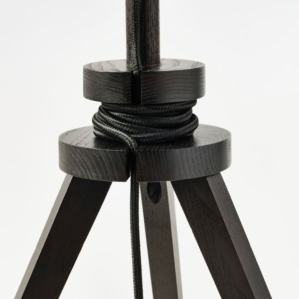 Лампа настольная, коричневый ясень, белый IKEA LAUTERS ЛАУТЕРС 004.049.06 - фото 4