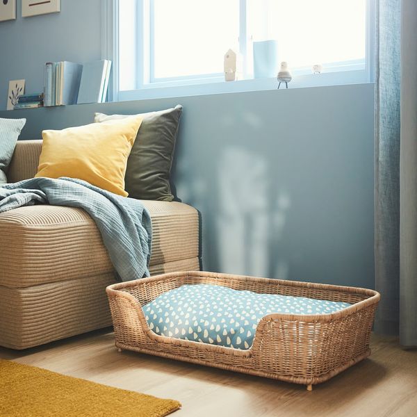 UTSÅDD Подушка для домашнего питомца - синий 48x75 см - фото 3