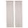 Гардины, 2 шт., белый, бежевый в полоску 120x300 см IKEA BYMOTT БЮМОТТ 605.099.72
