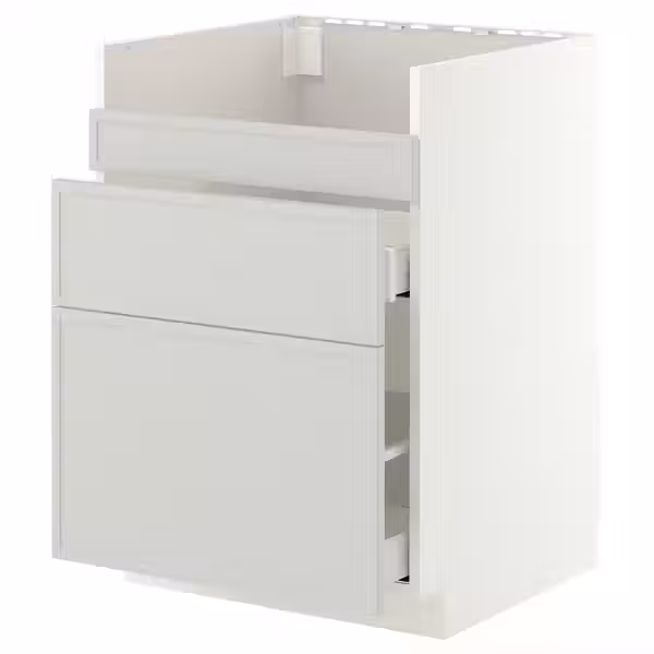 METOD / MAXIMERA Напол шк д/мойки ХАВСЕН/3фасада/2ящ - фото 1