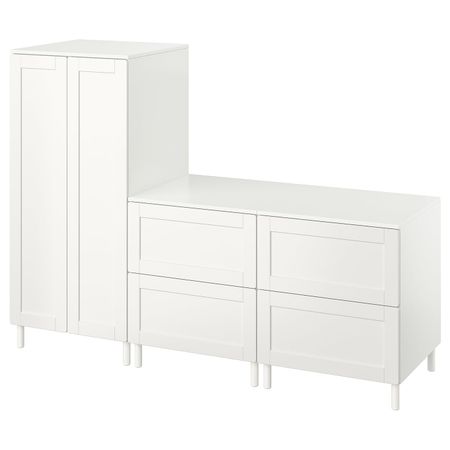 Гардероб IKEA SMÅSTAD СМОСТАД / OPPHUS ОПХУС 494.850.34