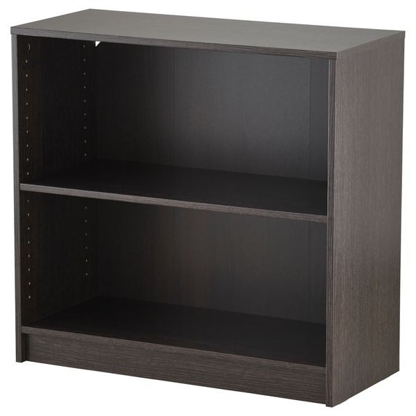 Стеллаж ТОДАЛЕН, черно-коричневый (80x77 см) - схема-чертеж с размерами