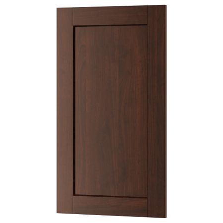 Фронтальная панель для посудомоечной машины ЭДСЕРУМ, под дерево коричневый (45x80 см)