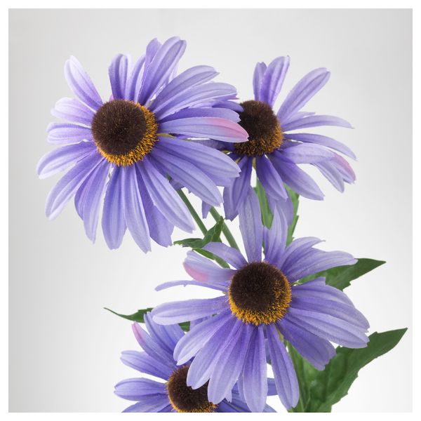 Цветок искусственный СМИККА, Астра, сиреневый (60 см) - схема-чертеж с размерами