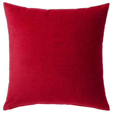 Чехол на подушку, красный 50x50 см IKEA SANELA САНЕЛА 804.473.08