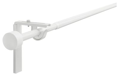 Гардинный карниз/комбинация, белый 210-385 см IKEA RÄCKA РЭККА 993.261.94