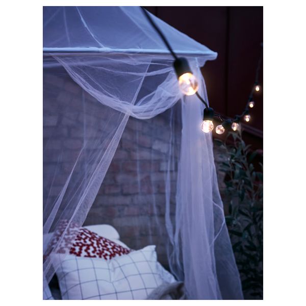 SOLIG Сетка - белый 150 см - схема-чертеж с размерами