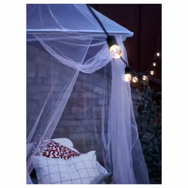 SOLIG Сетка - белый 150 см - схема-чертеж с размерами