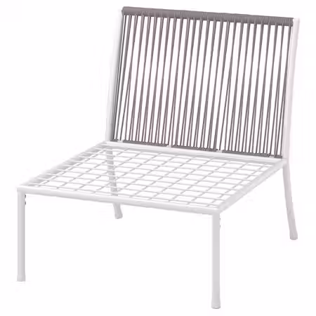 SEGERÖN 1-местная секция, садовая - белый/бежевый