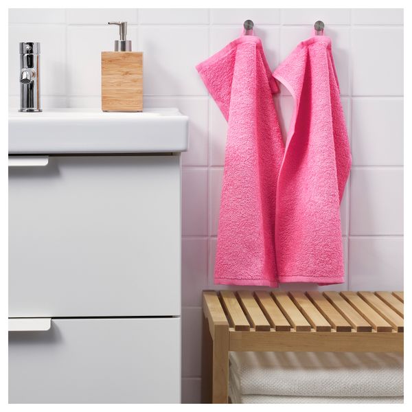 Полотенце ГЭРЕН, розовый (30x50 см) - фото 3