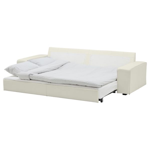 Диван-кровать 3-местный КИВИК, Гранн, Бумстад белый - схема-чертеж с размерами