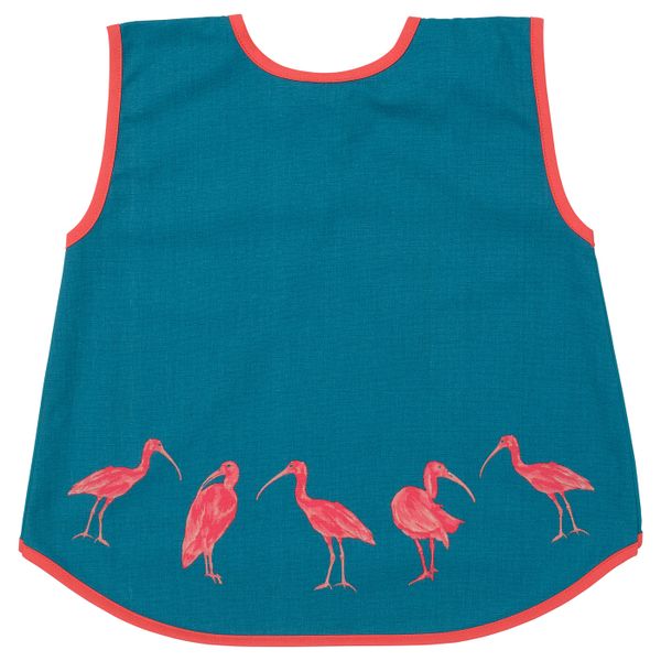 Фартук детский, темная бирюза IKEA СИЛВЕРПОППЕЛ 904.613.32 - фото 1