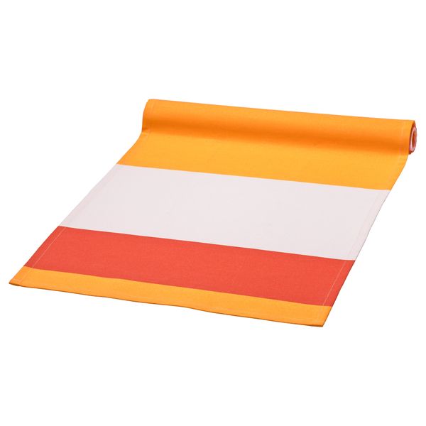 Дорожка настольная УРЬЯ, красный, светло-розовый оранжевый (40x140 см) - фото 1