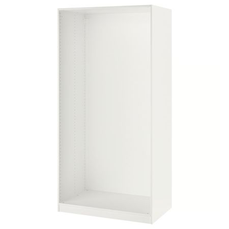 PAX Каркас гардероба - белый 100x58x201 см