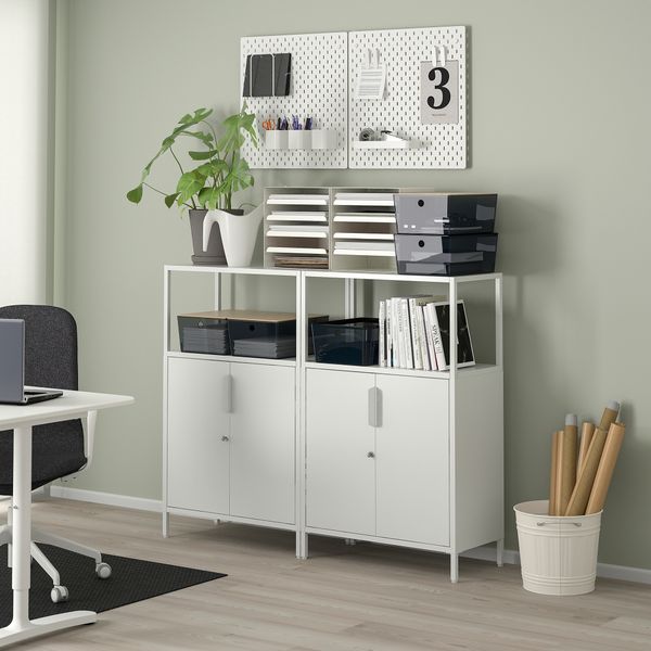 Контейнер с крышкой, прозрачный черный бамбук, 26x35x15 см IKEA KUGGIS КУГГИС 095.612.99 - схема-чертеж с размерами