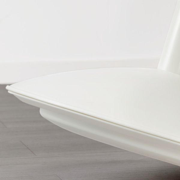 Высокий табурет, белый/Висле серый IKEA NILSERIK НИЛЬС-ЭРИК 404.147.05 - фото 7