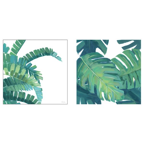 Постер, Большие листья II, 50x50 см IKEA DRÖMBILD ДРЁМБИЛЬД 404.418.22 - фото 1