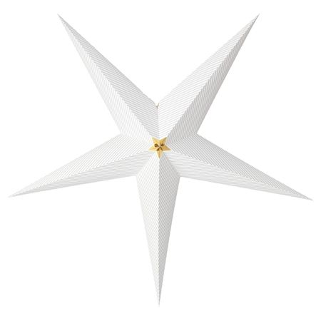 Абажур для подвесного светильника, в полоску серый, 100 см IKEA СТРОЛА 004.440.02