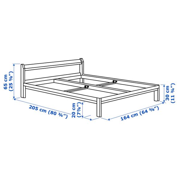 IKEA, дополнительный ракурс - схема-чертеж с размерами