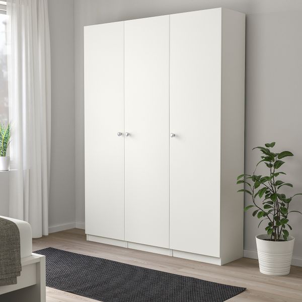 Ручка мебельная, серебристый 35 мм IKEA КЛАККБЕРГ 203.731.74 - схема-чертеж с размерами