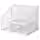 DRÖNJÖNS Подставка д/канцелярских принадлежн - белый 25x20 см