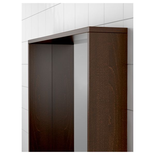 Зеркало МОЛЬГЕР, темно-коричневый (80x60 см) - фото 3