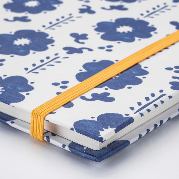 Книжка для записей, белый, синий, 20x16 см IKEA АНИЛИНАРЕ 804.279.99 - фото 3