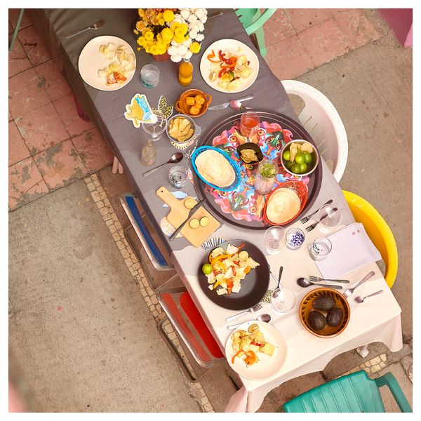 Тарелка, 31 см, черный IKEA ÖMSESIDIG 805.500.17 - схема-чертеж с размерами