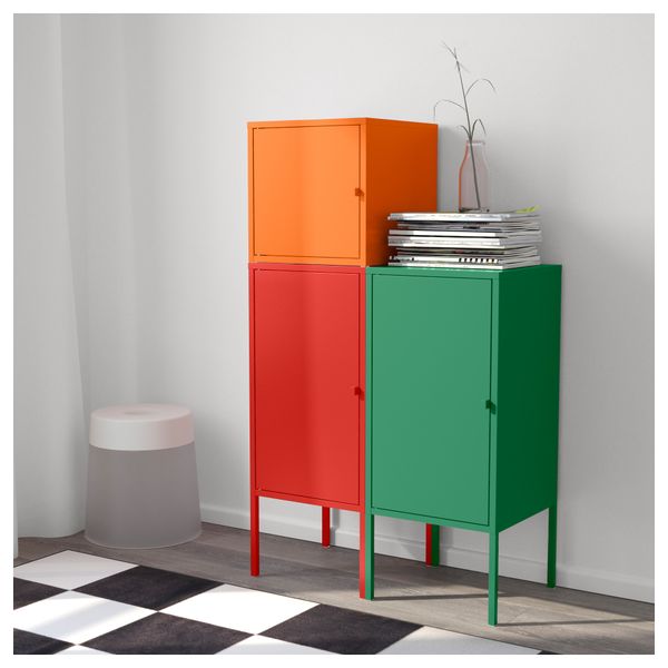 Комбинация для хранения ЛИКСГУЛЬТ, красный/оранжевый, зеленый (70x117 см) - фото 4