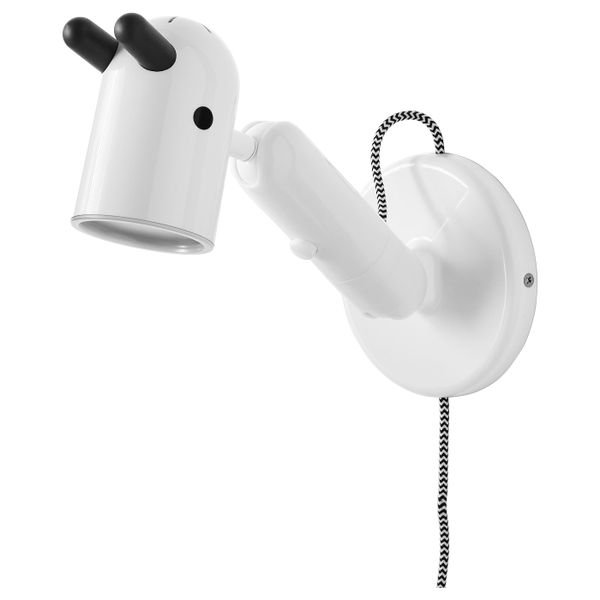 Бра, светодиодный, белый IKEA KRUX КРУКС 203.566.26 - фото 1