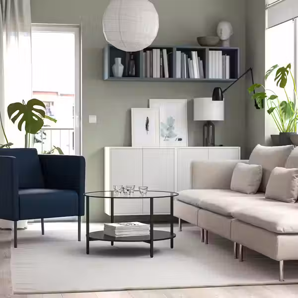 TIDTABELL ТИДТАБЕЛЛ Ковер, безворсовый - бежевый 200x300 см - фото 3