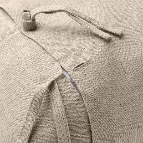 Чехол на подушку, 50x50 см, бежевый IKEA AINA АЙНА 704.095.09 - схема-чертеж с размерами